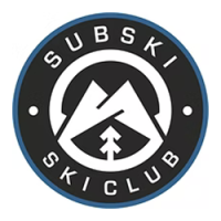 Subski Ski Club logo illustration